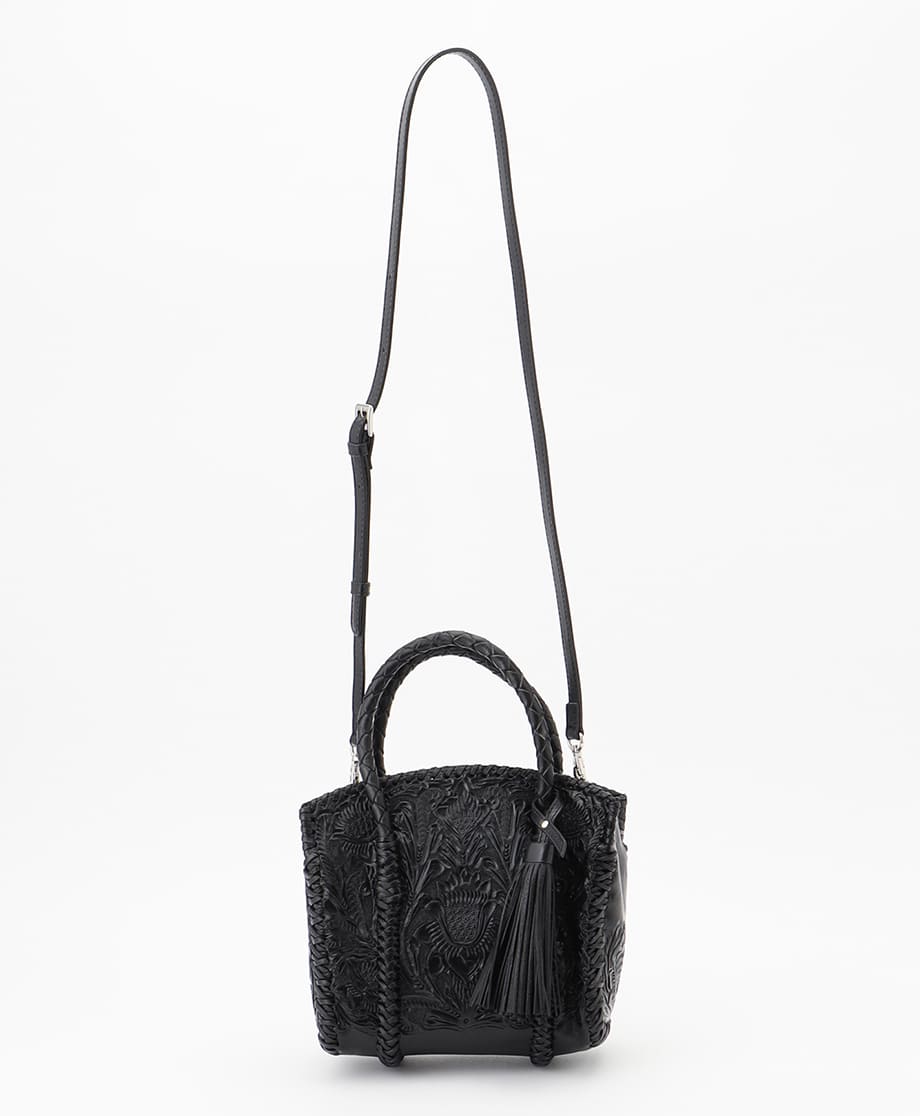 Lace-up handbag / 