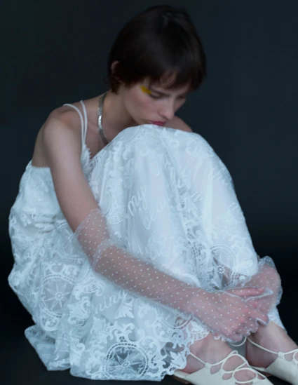Lace Embroidery Dress