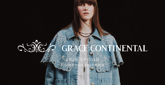 GRACE CONTINENTAL 2026spring romanceboheme