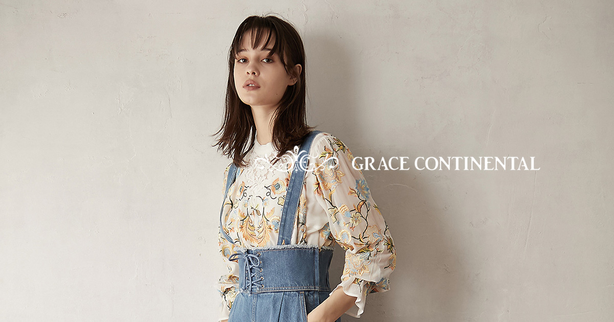 GRACE CONTINENTAL - グレースコンチネンタルのオフィシャルブランド 