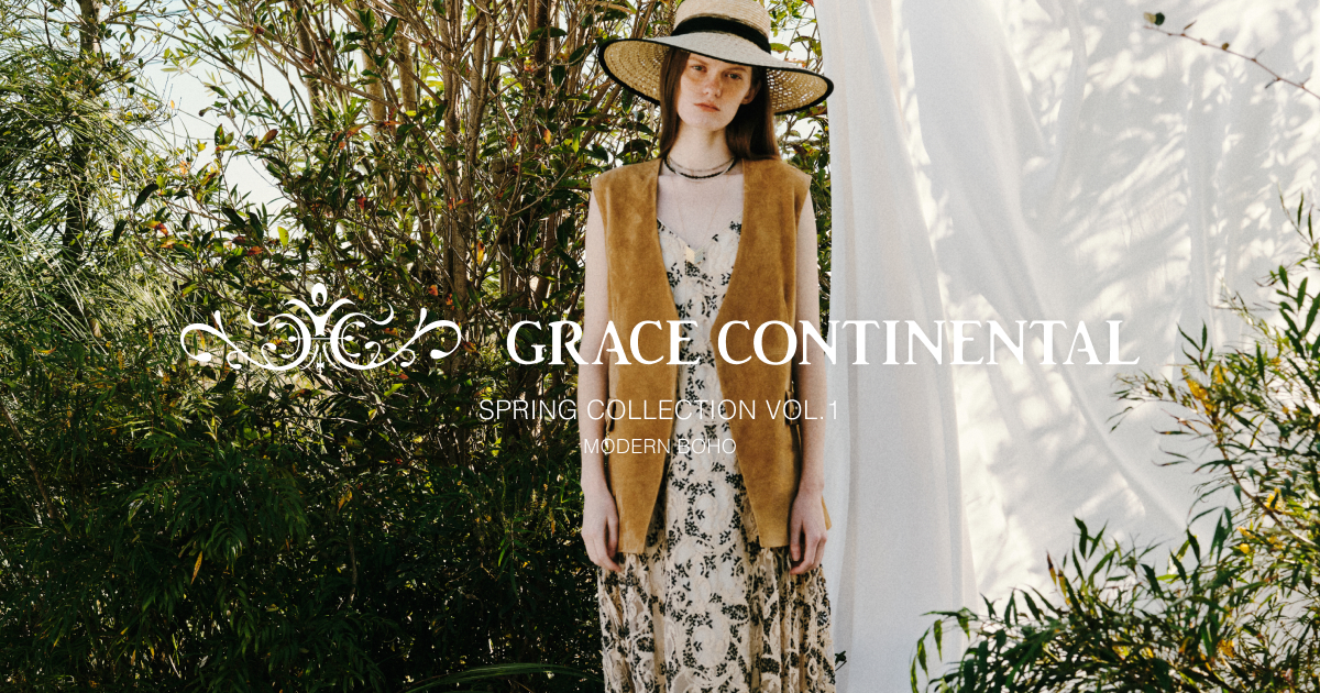 GRACE CONTINENTAL SPRING COLLECTION VOL.1 MODERN BOHO